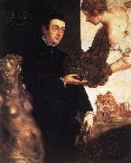 Jacopo Robusti Tintoretto Portrait of Ottavio Strada Sweden oil painting artist
